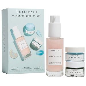 Herbivore Waves‎ Of Clarity 3 Piece Set New in box cleanser mask pore